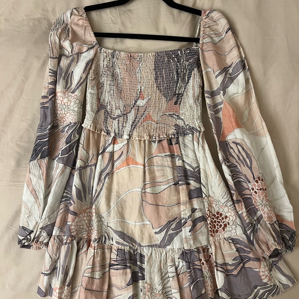 Wilfred Floral Long Sleeve Dress (XS)